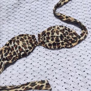 Victoria Secret Cheetah Print Bikini Top